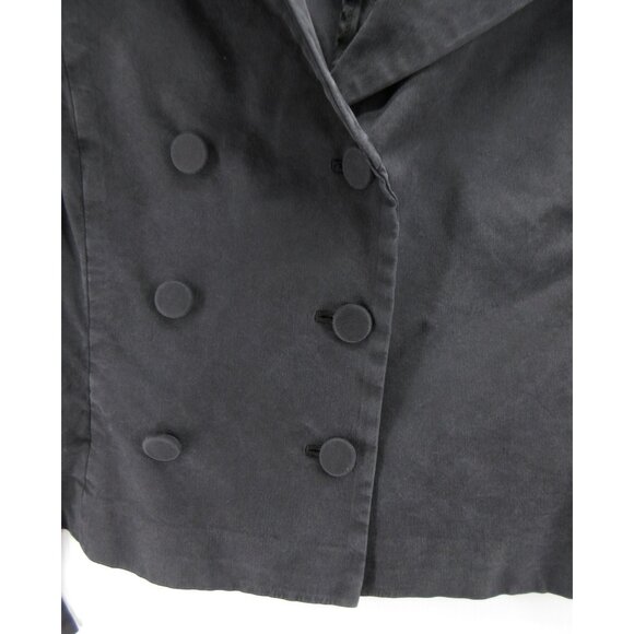 Noriko Maeda Blazer 40 Foxey Japan Silk Jacket Double Breasted Small - Picture 6 of 11